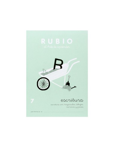 Cuaderno rubio caligrafia nº 07