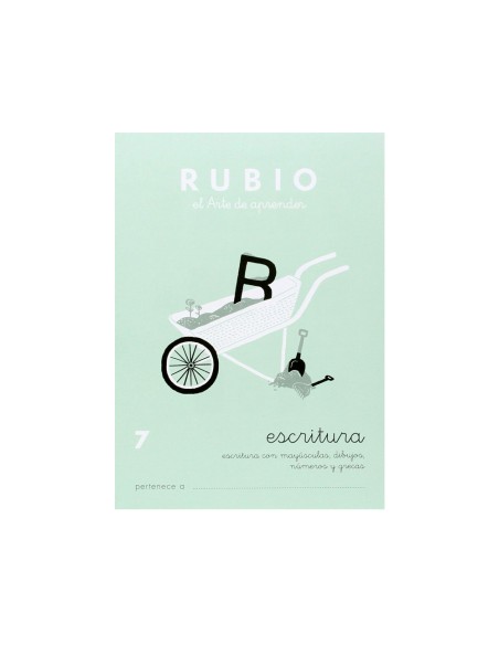 Cuaderno rubio caligrafia nº 07