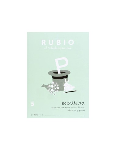 Cuaderno rubio caligrafia nº 05