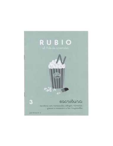 Cuaderno rubio caligrafia nº 03