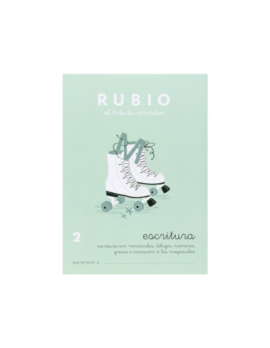 Cuaderno rubio caligrafia nº 02