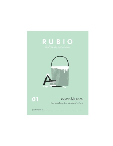 Cuaderno rubio caligrafia nº 01