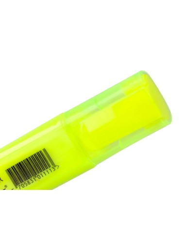 Rotulador q connect fluorescente amarillo punta biselada