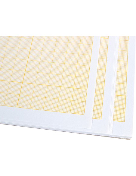 Bloc papel milimetrado liderpapel encolado 297x420mm 50 hojas 80g m2