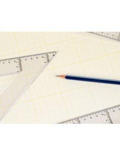 Bloc papel milimetrado liderpapel encolado 210x297mm 50 hojas 80g m2