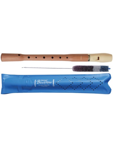 Flauta hohner madera funda azul