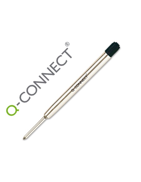 Recambio boligrafo q connect tipo parker negro