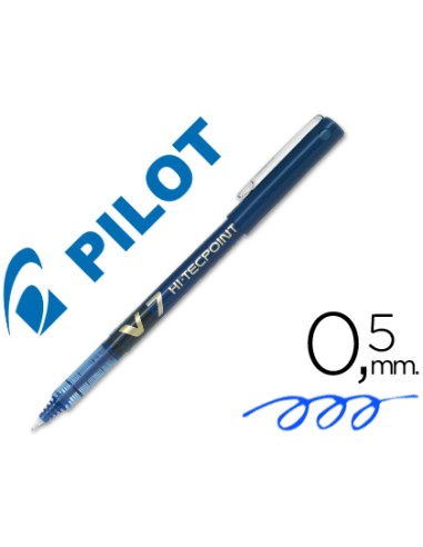 Rotulador pilot punta aguja v 7 azul 07 mm