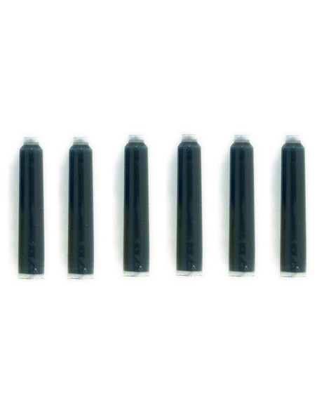 Tinta para plumas pelikan negra caja 6 cartuchos