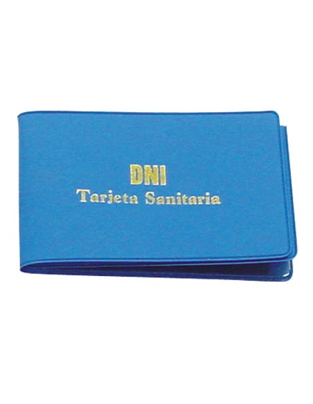 Funda portacarnet seguridad social y dni opaca