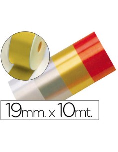Cinta fantasia 10 mt x 19 mm oro
