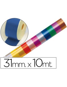 Cinta fantasia 10 mt x 31 mm azul
