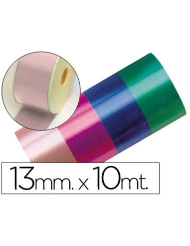 Cinta fantasia 10 mt x 13 mm rosa