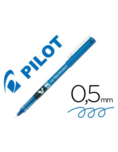 Rotulador pilot punta aguja v 5 azul 05 mm
