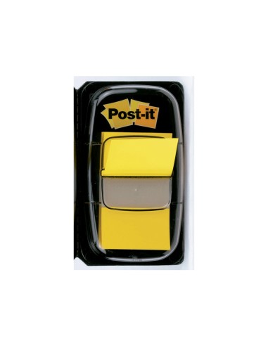Banderitas separadoras 680 5 amarilla dispensador de 50 unidades