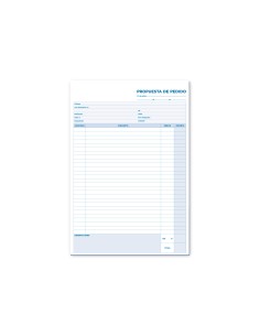 Talonario liderpapel pedidos folio original y copia t225