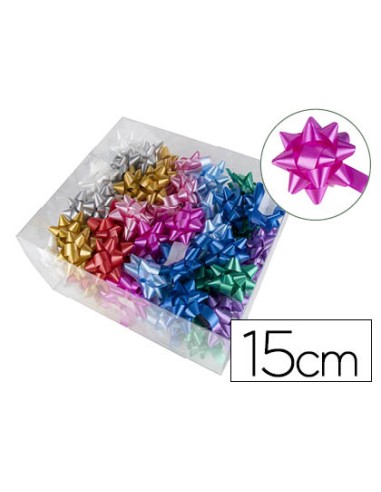 Lazos fantasia liderpapel 15 mm caja de 100 unidades