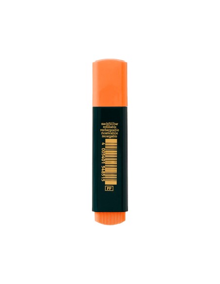 Rotulador faber fluorescente 48 15 naranja