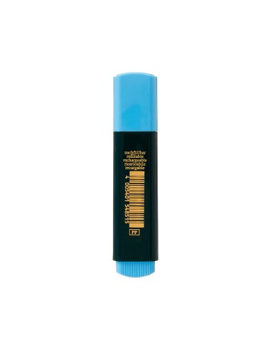 Rotulador faber fluorescente 48 51 azul