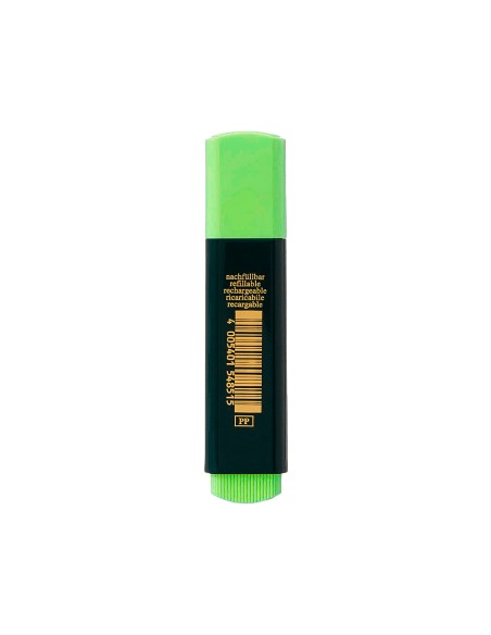 Rotulador faber fluorescente 48 63 verde