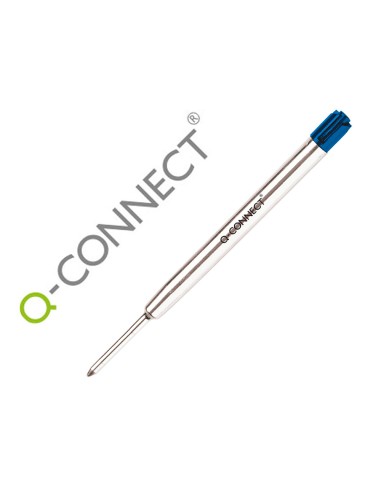 Recambio boligrafo q connect tipo parker azul