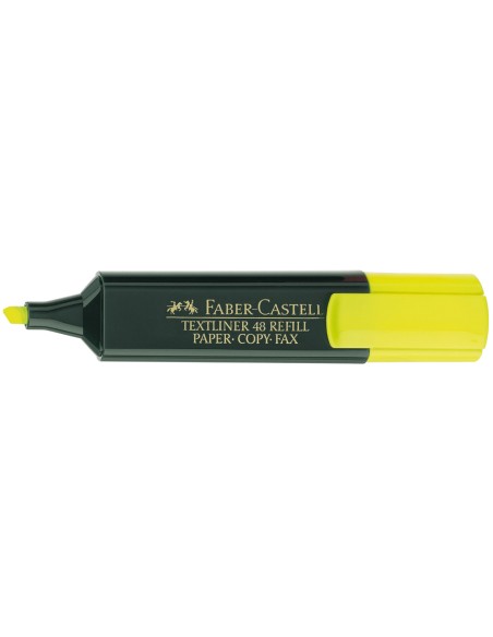 Rotulador faber fluorescente 48 07 amarillo