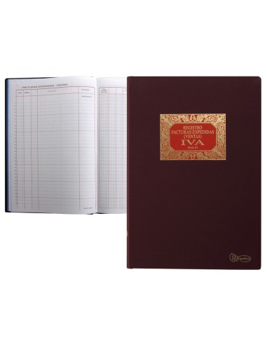 Libro miquelrius n64 folio 100 hojas facturas emitidas