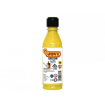 Pintura multiuso jovi jovidecor 250 ml amarillo