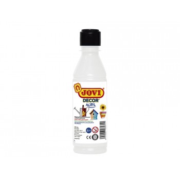 Pintura multiuso jovi jovidecor 250 ml blanco