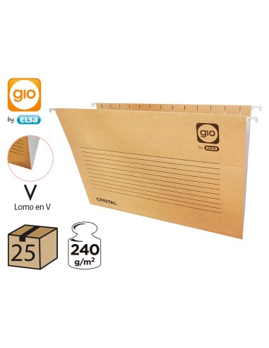 Carpeta colgante gio folio 42200 240x350 mm