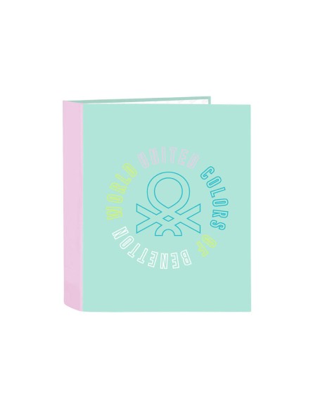 Carpeta safta folio carton 4 anillas lomo ancho 270x60x330 mm benetton world