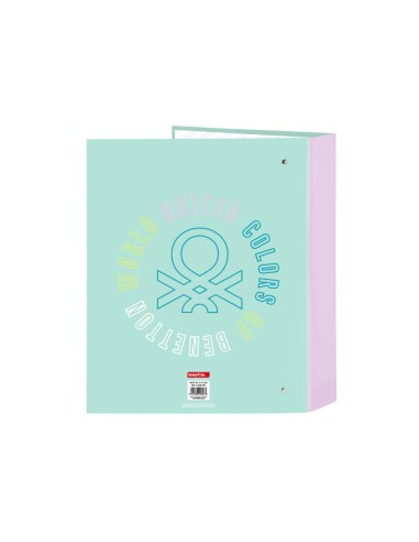 Carpeta safta folio carton 4 anillas lomo ancho 270x60x330 mm benetton world