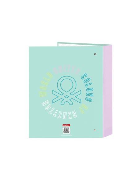 Carpeta safta folio carton 4 anillas lomo ancho 270x60x330 mm benetton world