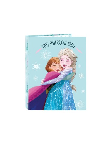 Carpeta safta carton folio 4 anillas mixtas 265x40x330 mm frozen ii one heart