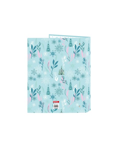 Carpeta safta carton folio 4 anillas mixtas 265x40x330 mm frozen ii one heart