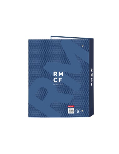 Carpeta safta 4 anillas mixtas folio real madrid corporativa