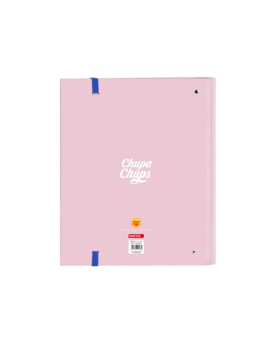 Carpeta safta 4 anillas din a4 con recambio 100 hojas chupa chups