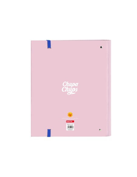 Carpeta safta 4 anillas din a4 con recambio 100 hojas chupa chups