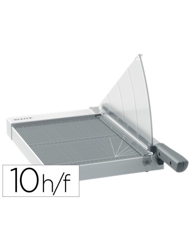 Guillotina de palanca leitz precision home office a4 base plastico longitud corte 380 mm capacidad de corte 10 hojas