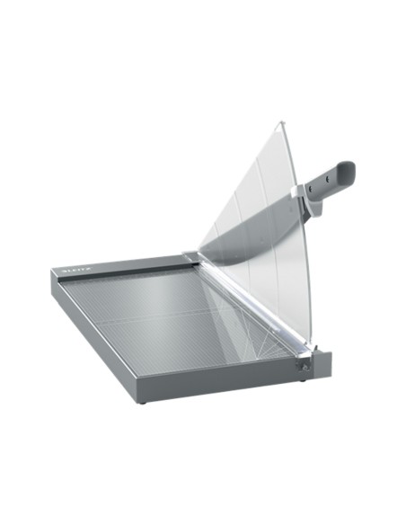 Guillotina de palanca leitz precision office pro a3 base cristal longitud corte 457 mm capacidad de corte 25 hojas Guillotina de palanca leitz precision office pro a3 base cristal longitud corte 457 mm capacidad de corte 25 hojas