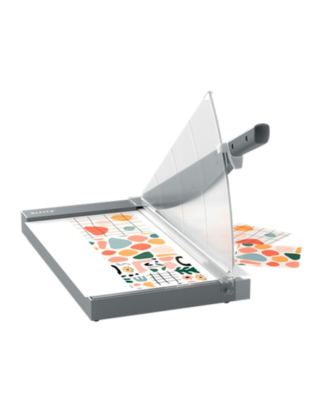 Guillotina de palanca leitz precision office pro a3 base cristal longitud corte 457 mm capacidad de corte 25 hojas Guillotina de palanca leitz precision office pro a3 base cristal longitud corte 457 mm capacidad de corte 25 hojas