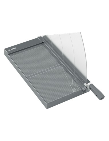Guillotina de palanca leitz precision office pro a3 base cristal longitud corte 457 mm capacidad de corte 25 hojas