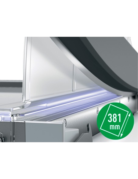 Guillotina de palanca leitz precision office pro a4 base cristal longitud corte 381 mm capacidad de corte 25 hojas Guillotina de palanca leitz precision office pro a4 base cristal longitud corte 381 mm capacidad de corte 25 hojas