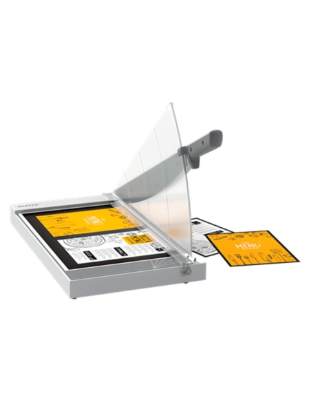 Guillotina de palanca leitz precision home office a3 base plastico longitud corte 457 mm capacidad de corte 10 Guillotina de palanca leitz precision home office a3 base plastico longitud corte 457 mm capacidad de corte 10