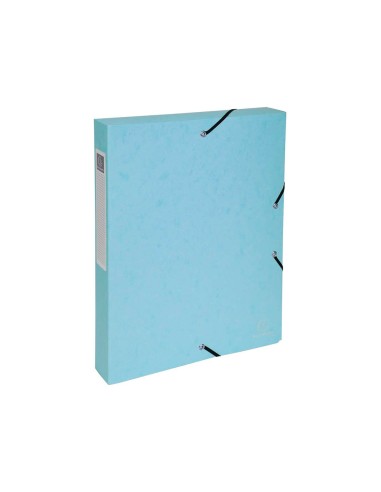 Carpeta de proyectos exacompta aquarel carton forrado din a4 lomo 40 mm colores pastel surtidos