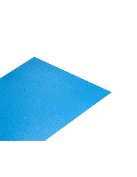 Tapa encuadernacion liderpapel carton a4 09mm azul fluor paquete de 50 unidades