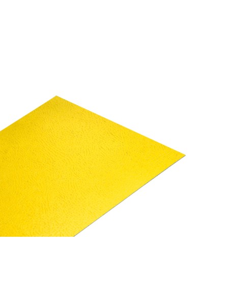 Tapa encuadernacion liderpapel carton a4 09mm amarillo fluor paquete de 50 unidades