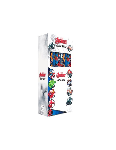 Papel de regalo basika marvel rollo de 70 x 200 cm 60 gr modelos surtidos