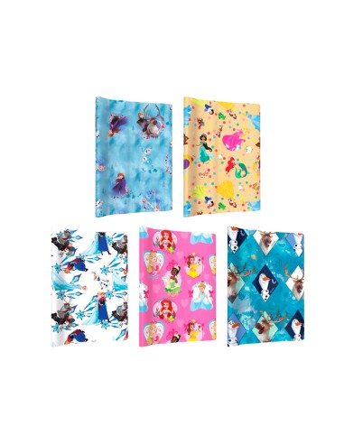 Papel de regalo basika princess rollo de 70 x 200 cm 60gr modelos surtidos