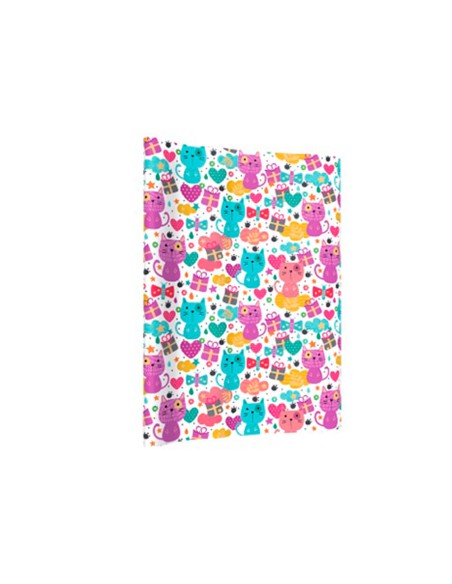 Papel de regalo basika infantil rollo de 100 x 300 cm modelos surtidos